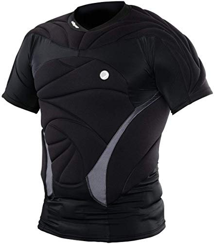 DYE Erwachsene Protektoren Perform Top Brustschoner, Schwarz, L/XL