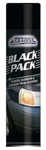 Carpride 300ml Black Pack Bumper & Trim Restorer Spray Can