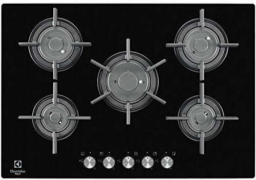 Electrolux PVF750UON Incasso Piano cottura a gas Nero piano cottura