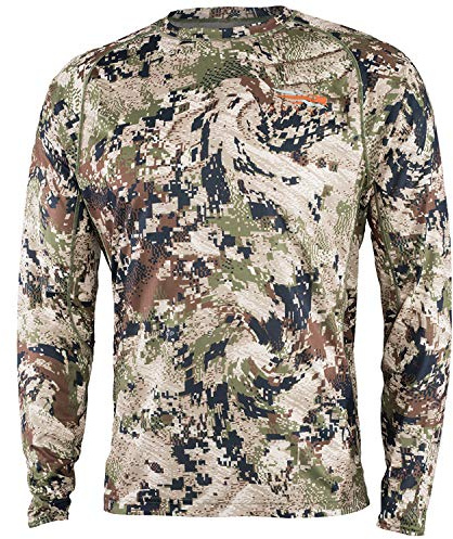 SITKA Gear Men's Hunting Core Lightweight Crew Long Sleeve Shirt, Subalpine, Large Tall