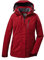 Killtec Damen Outdoorjacke Funktionsjacke mit abzippbarer Kapuze KOW 140 WMN Jckt wasserdicht, Winddicht, atmungsaktiv 00400-rot 44
