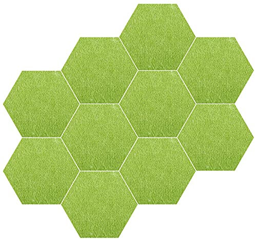 10 Stück 30x26cm Sechseckig Filztafel mit Stecknadeln,pinnwand kork pinnwand selbstklebend,korkwand pinnwand,pinnwand kinderzimmer,pinnwand küche,pinnwand filz,filz pinnwand selbstklebend,pinwand