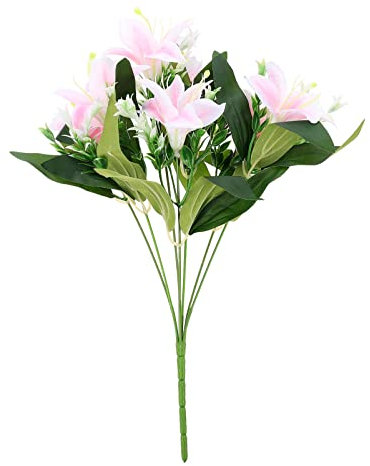 Alipis Bellissimo Bouquet Di Gigli Finti Per Decorazioni Natalizie Perfetto Per