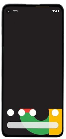 Sxhlseller Reemplazo de pantalla 4A 4G, dispositivo digitalizador de pantalla LCD de 5,81 pulgadas con pantalla táctil con herramienta de reparación para teléfono G025J GA02099