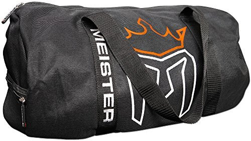 Meister X-Large andningsbar gasväv träningsväska sportväska svart