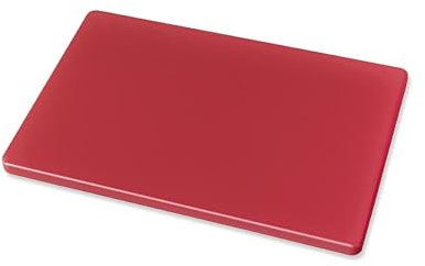Tabla Cortar Polietileno 30x20x1,5 cm. Color Rojo