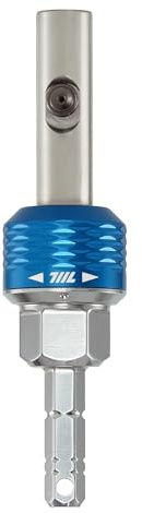 711L Inline Ratchet Driver HEX- Compatible with Standard 1/4 inch Interchangeable Screwdrivers and 14mm Socket - For High Torque Heavy Duty Use