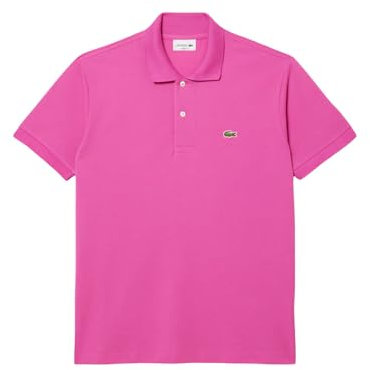 Lacoste Polo Uomo dal Taglio Classico L.12.12 Original L1212 3617073888458 - Rosa L