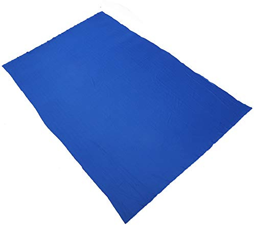 Ycauty Polyester Pressdyna Värmebeständig Duk för Automatiska Strykbord Blå 170x100cm 1 st.