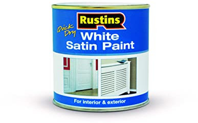 RUSTINS Satin White 250ml