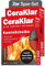 abrazo CeraKlar KaminScheibe - 4 Kaminscheibenreiniger, 2x2 Stk. - kratzfreie Kamin Scheibenreinigung ohne Chemie, Kaminglasreiniger, Kaminreiniger