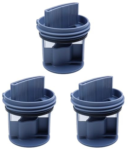 WANGCL 3 Pièces Filtre à Peluches Rechange Tamis à Peluches Filtrantes pour Lave Linge et SèChe Linge pour 00647920