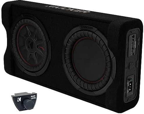 Kicker 51PTRTP10 - TRTP 10 400w Powered Down Firing Loaded Subwoofer Enclosure - Used, Very Good