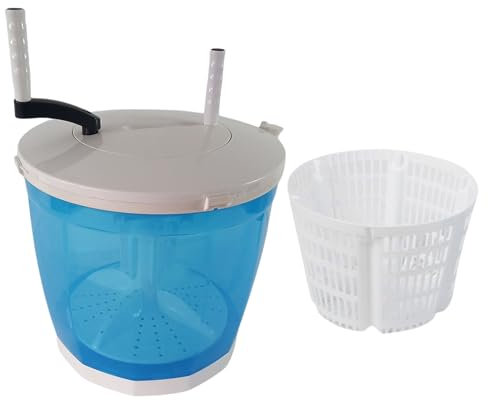 Lavatrice manuale portatile e centrifuga asciugatrice a manovella per campeggio Appartamenti da viaggio Lavatrice portatile