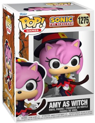 Funko POP! Games: Sonic the Hedgehog - Amy on Broom