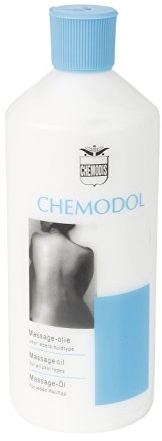 Chemodol Massage Oil, Oil Ideal for Massage & Injury Treatment, 500ml Bottle, for Professionals, Masseuse, Sports Massage Therapist, Physiotherapist