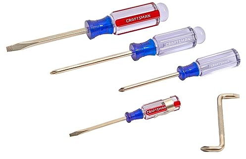 CRAFTSMAN CMHT65050 Acetate Screwdriver - 5Pc Set