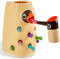 TOP BRIGHT Magnetisches Spielzeug Kinder Spiel ab 2 Jahre, Wurm Fangen Spiel Montessori Lernspielzeug ab 2 3 4 Jahren Jungen und Mädchen Geschenke
