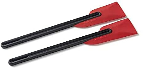 Betty Bossi Juego de 2 rascadores extra largos para rascar, remover y girar en recipientes altos como cuencos y ollas.