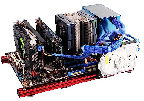 Caso di gioco del PC di dissipazione del calore ATX Case del computer della scheda madre mini caso del PC caso del computer fai da te per PC