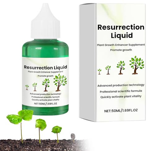 Pflanzen Nährstofflösung, Pflanzen Nährstoffe Schnell Wirkende Pflanzen Auferstehungsflüssigkeit Flüssigdünger Für Zimmerpflanze Pflanzennahrung Für Zimmerpflanzen Für Blumen Obst Gemüse, 50ml
