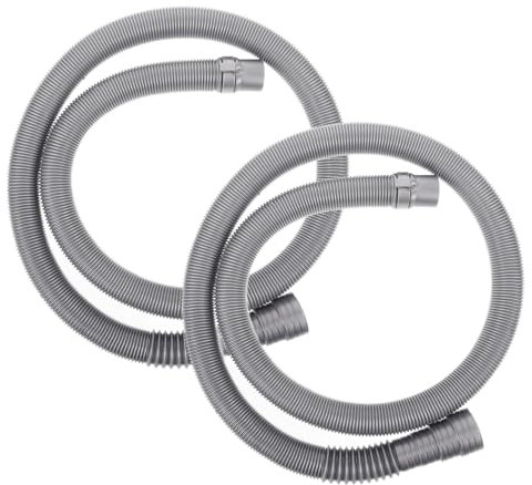 DOITOOL 2pezzi Tubo Flessibile Per Lavatrice in Pe Ingresso Acqua Prolunga Del Tubo Connessione Senza Perdite Facile Installazione