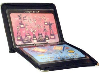 magnetoplan Tisch-Flipchart, DIN A4 quer, schwarz