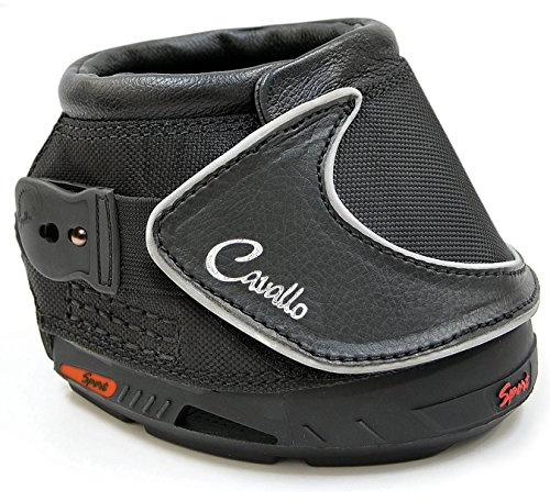Cavallo Sport Boot with Hoof Pick, Size 3, black