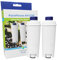 AquaHouse, AH-CDE, Kompatible Filter für DeLonghi DLSC002, SER3017, 5513292811, passend für BCO, EC800, EC680, ESAM, ETAM, Kaffeevollautomaten, 2 Stück