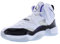 Jordan Jumpman Two Trey Herrenschuhe, Größe 43, Farbe: Weiß/Schwarz/Dunkel Concord, Weiß/Schwarz/Dunkel Concord, 42 EU