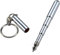 Gowxs 1 Pc Retractable mini pen made of stainless steel Retractable pocket pen keychain gadgets, gift for birthday, Christmas,Pens and Refills