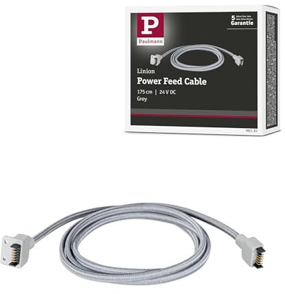 Paulmann 98191 Linion cavo di alimentazione 1,75m Grigio