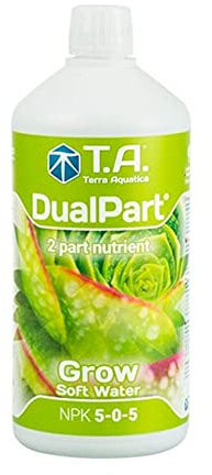Abono / Nutriente mineral GHE FloraDuo Grow Soft Water / Agua blanda (1L)