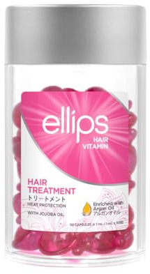 Ellips Hair Vitamin (Moroccan Oil) - Hair Treatment, 1 Jar (50 Capsule)