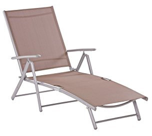 MERXX Klappliege taupe