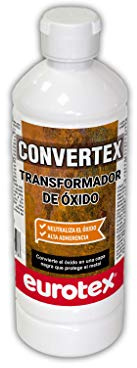 EUROTEX Transformador de Óxido Convertex - Convierte el óxido en una capa negra repintable - 500 ml