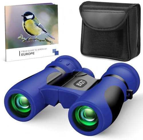 Fernglas für Kinder - Outdoor Spielzeug ab 3 4 5 6 7 8 Jahre, Kindertagsgeschenke Einschulung Junge & Mini Fernglas Klein Spielzeug für Draußen, Wandern, Camping