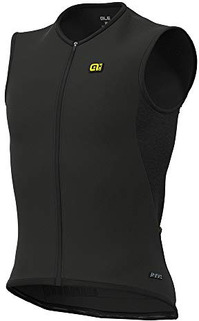 Alé Cycling R-ev1 Clima Protection Thermo Gilet, Noir, XS Homme