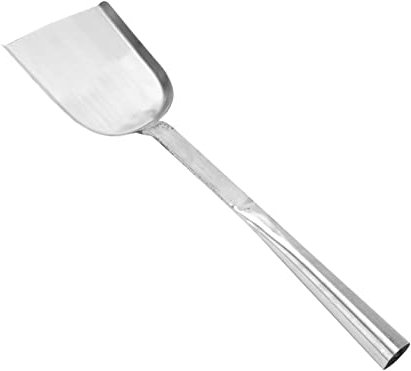 Ipetboom Pala para Cenizas de Acero Cromado Multifuncional para Bbq y Fiesta, Resistente, Ahorro de Energía y Fácil de Almacenar, Utensilio Práctico para Barbacoa