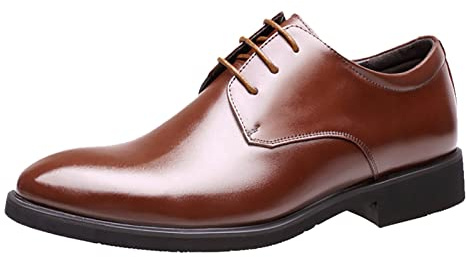 Herr Monkstrap skor spets lackskor andas elegant klänning herrskor affärsskor halkfria läder dansskor halvskor fritid sommarskor Oxford kostymskor män svart