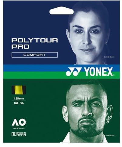 Yonex Poly Tour Pro Flash Yellow Tennis String (18)