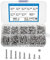 KOXXIAMOQ 480 Pcs M3 Bolts and Nuts Set, Hexagon Socket Head Cap Bolts, Stainless Steel Machine Screws Assortment Kit, Hex Head Screws for Mechanical Bicycle Motorcycle
