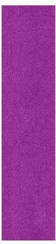 Caihoyu Skateboard Grip Tape Sheet 44x10inch,Purple Solid Color Pure Plain Waterproof Scooter Grip Tape, Longboard Griptape, Sandpaper for Rollerboard - Tape Skateboard