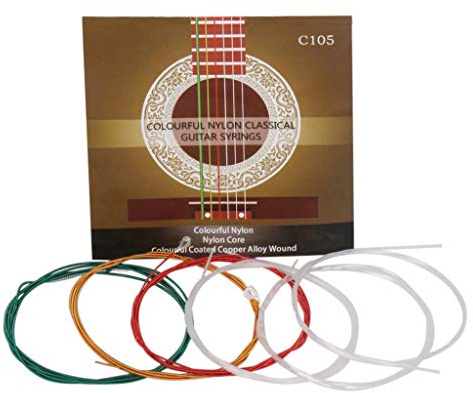 Cordes de guitare classique 1-6 pour guitare en fil de nylon pour guitare folk accessoires