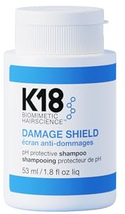 Shampoo protettivo K18 Damage Shield, riduce l'effetto crespo e i nodi, mantiene i capelli sani, 1,8 fl oz (53 ml)