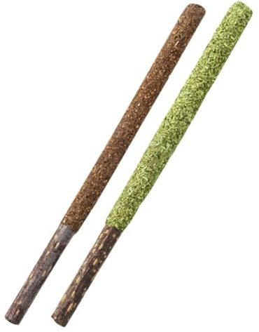 iplusmile 12pcs Catnip Sticks and Gall Fruit Chew for Cats, Natural Edible Cat Snacks Made of Actinidia Polygama and Catnip, for Indoor Use, Helps Grinding Teeth and Improves Tongue Movement