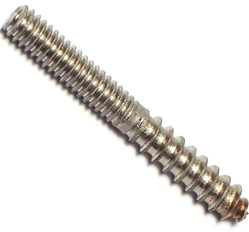 Hard-to-Find Fastener 014973205393 Hanger Bolts, 1/4-20 x 2, Piece-12