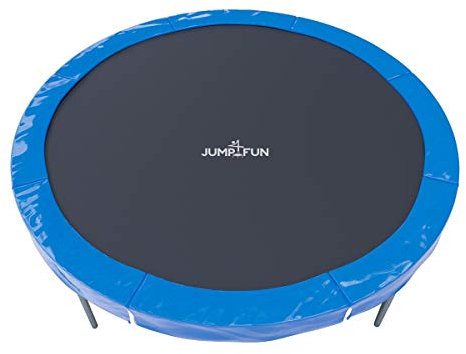 JUMP4FUN Universal Randabdeckung für Gartentrampoline - Trampolin Federabdeckung für Durchmesser (ø 6 FT – 185 cm / 8 FT – 244 cm / 10 FT – 305 cm / 12 FT – 366 cm / 13 FT – 400 cm / 14 FT – 427cm)