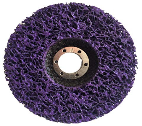 Q-Tools® CSD scheibe 125mm | 1 Stück | Grobreinigungsscheibe | Schleifscheibe für Winkelschleifer 125 | Polierscheibe Winkelschleifer | einigungsscheibe | Schleifscheiben 125mm Winkelschleifer