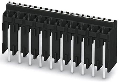 PHOENIX CONTACT SPT-THR 1,5/8-V-3,5 P20 R72 Leiterplattenklemme, 1.5mm² Nennquerschnitt, 8 Anschlüsse, SPT 1,5/..-V-THR Artikelfamilie, 3.5mm Rastermaß, 2mm Pinlänge, Schwarz, 200 Stück